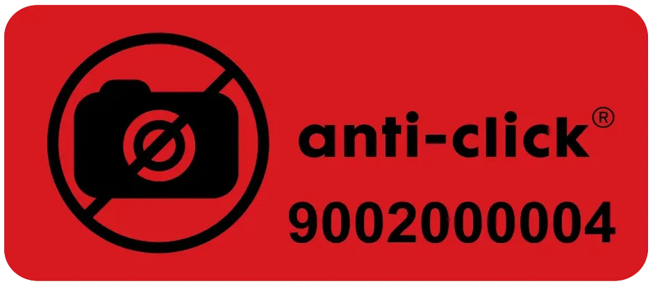 Etiqueta Anticlick 10x10mm (1000 uni)